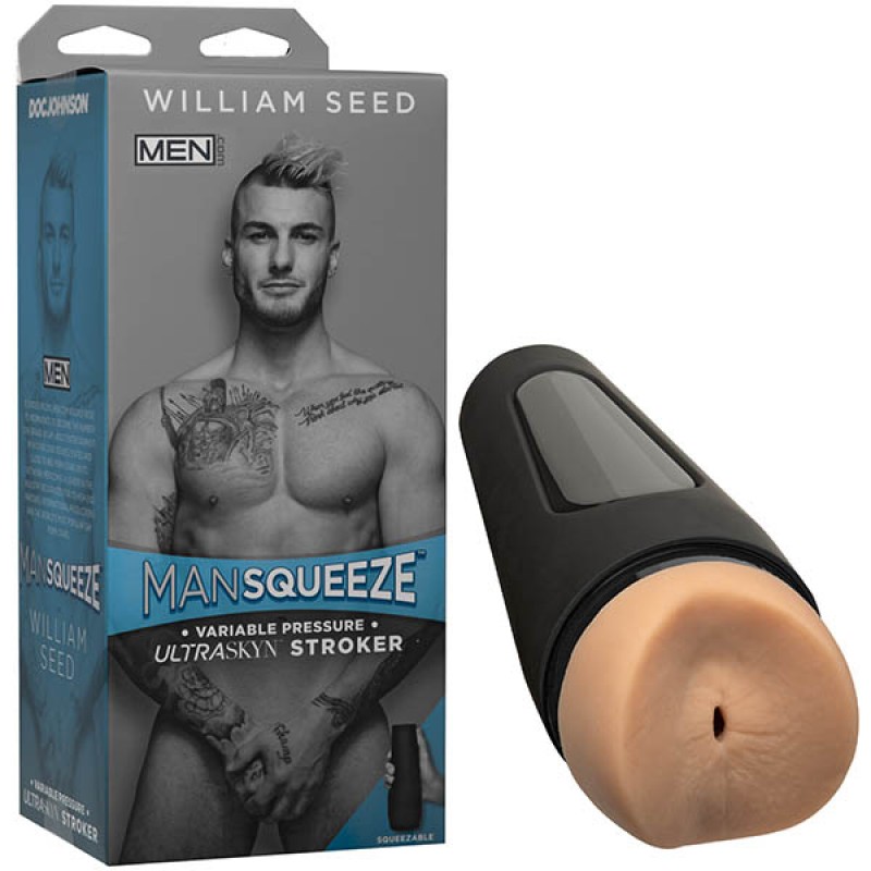 Man Squeeze Ass Stroker - William Seed